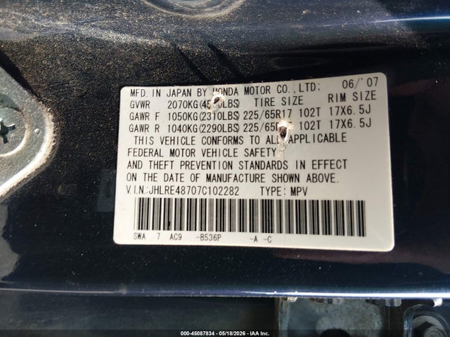 Honda CR-V Ex-l