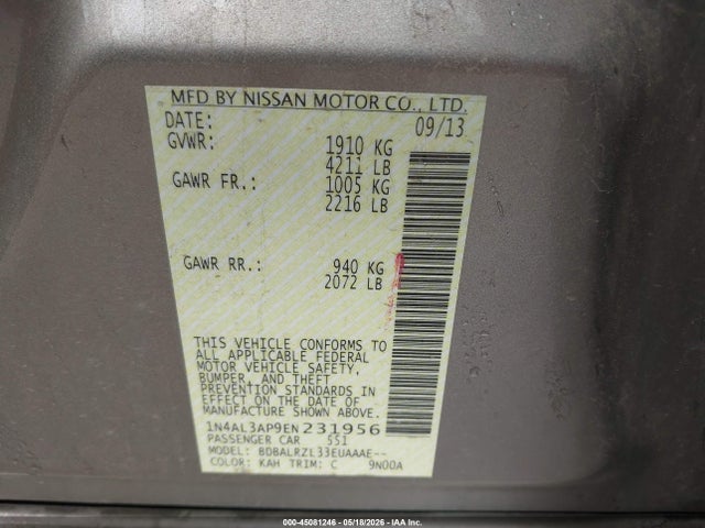 Nissan Altima 2.5 S