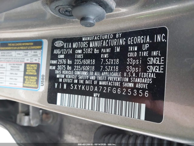 Kia Sorento Ex V6
