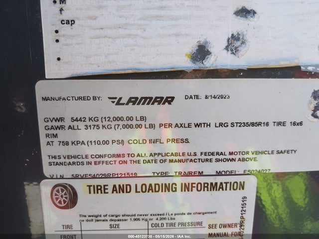 Lamr Trailer