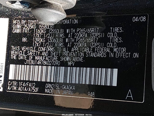 Toyota 4Runner Sr5 V6