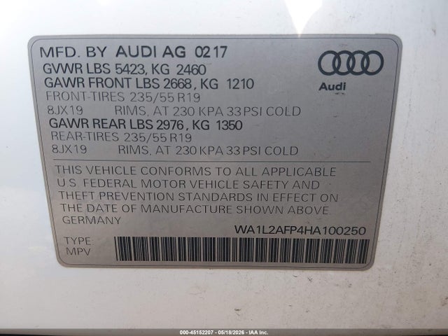 Audi Q5 2.0t Premium