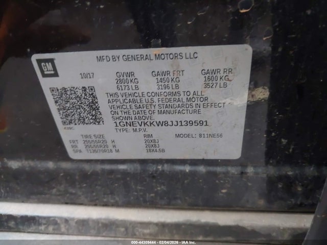 Chevrolet Traverse High Country