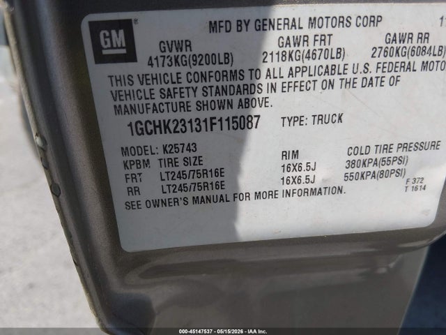 Chevrolet Silverado 2500 Lt