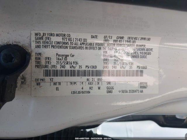 Ford Focus Se