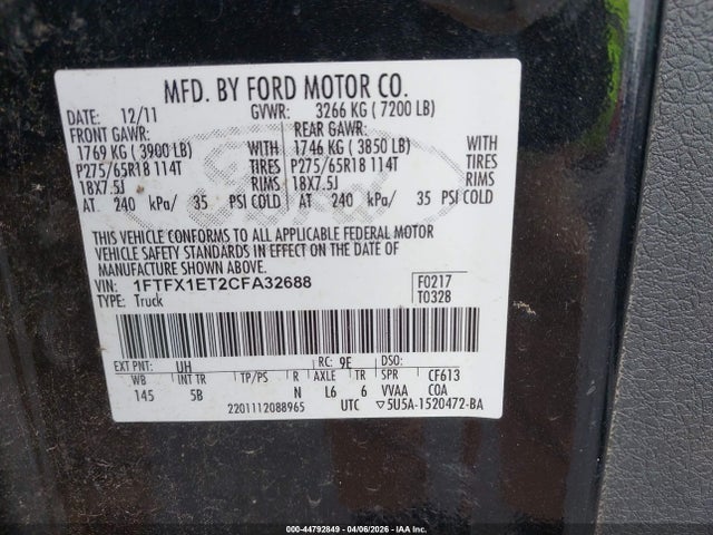 Ford F-150 Fx4