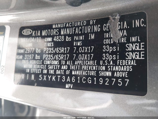 Kia Sorento Lx