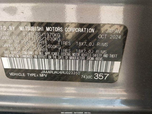Mitsubishi Outlander 2.0 Se Awc