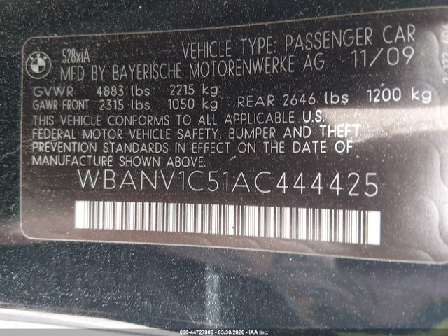 BMW 5 Series Xdrive