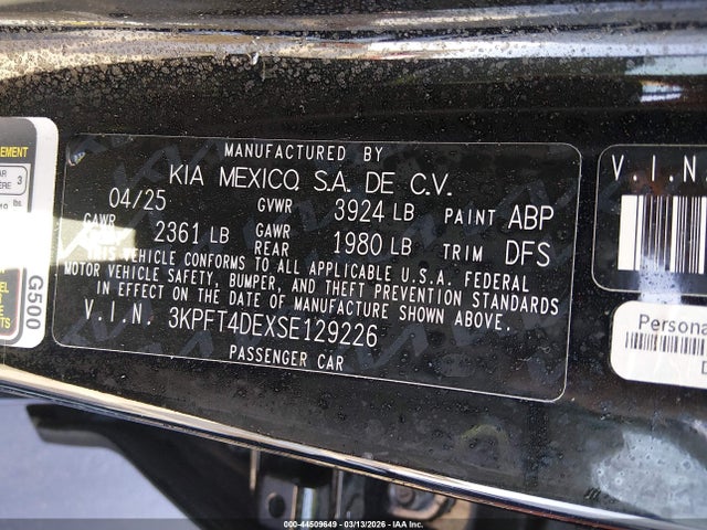 Kia K4 Lxs