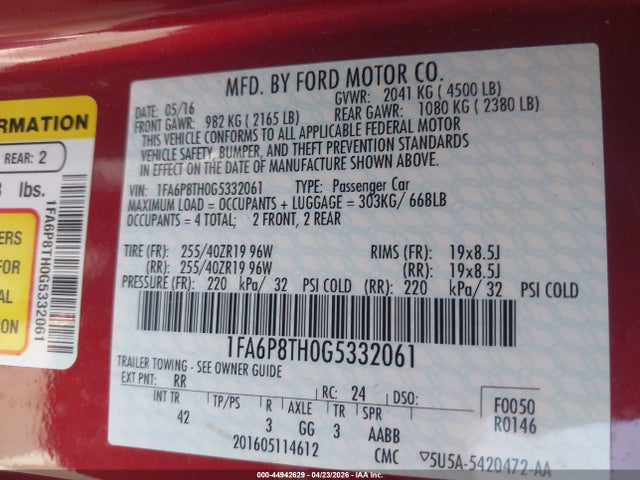 Ford Mustang Ecoboost