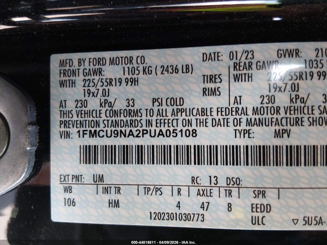 Ford Escape St-line Select