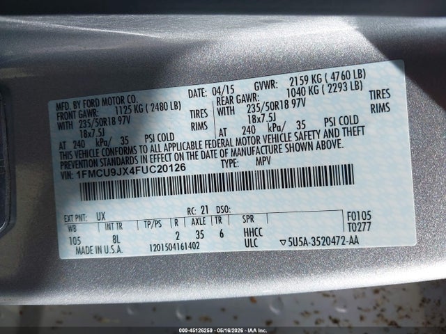 Ford Escape Titanium