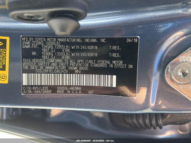 Toyota Highlander Xle