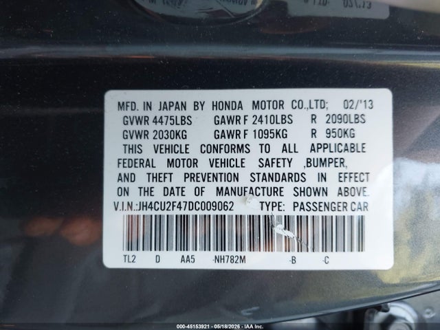 Acura TSX 2.4