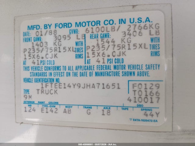 Ford Econoline E150 Van