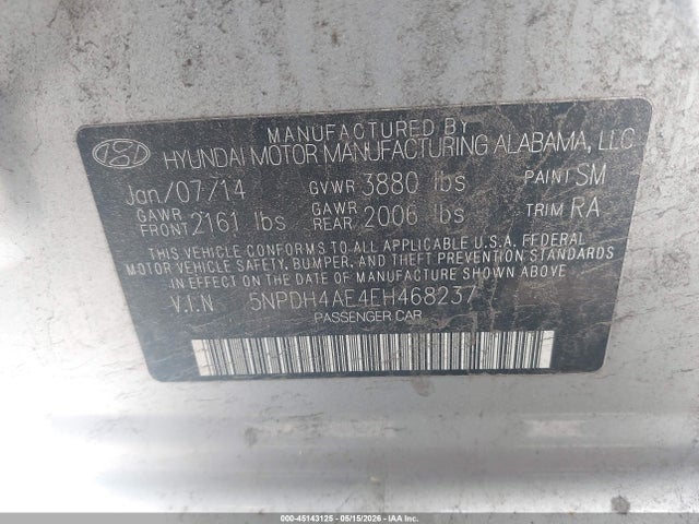 Hyundai ELANTRA Se