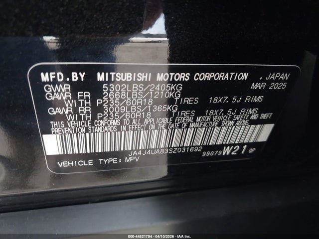 Mitsubishi Outlander Es 2.5 S-awc