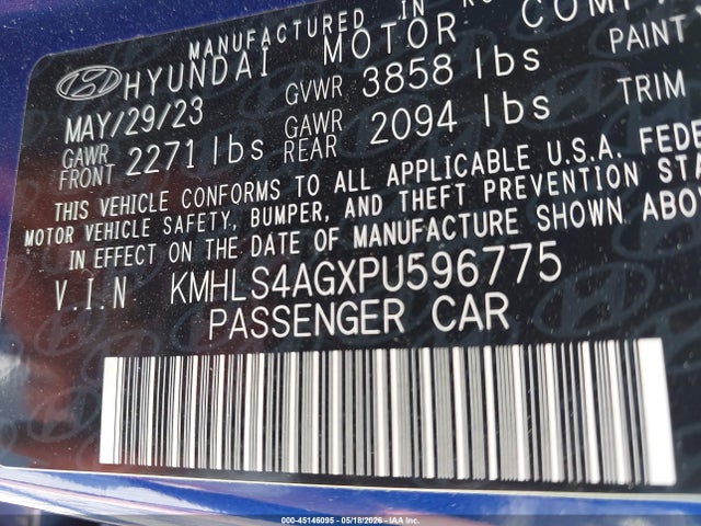 Hyundai ELANTRA Sel