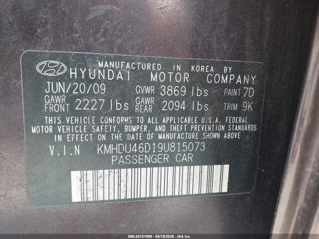 Hyundai ELANTRA Gls