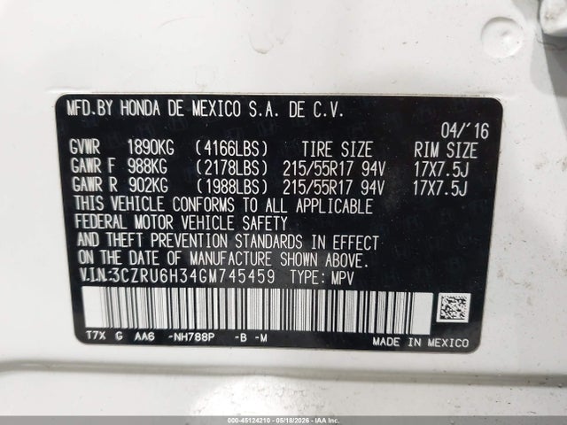 Honda HR-V Lx