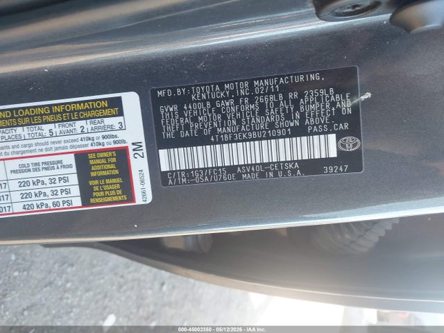 Toyota Camry Se