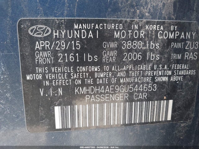 Hyundai ELANTRA Se