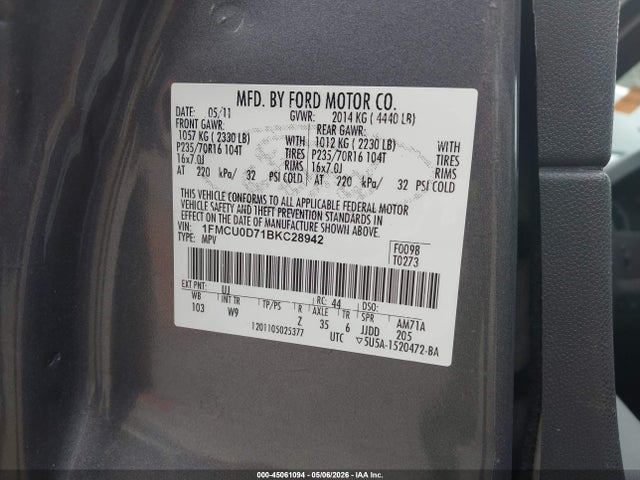 Ford Escape Xlt