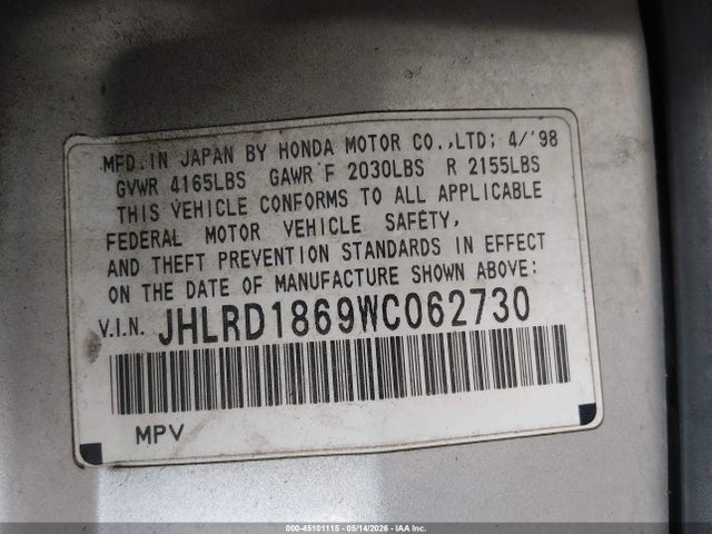 Honda CR-V Ex