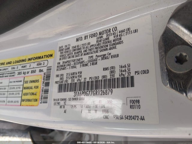 Ford Fusion S