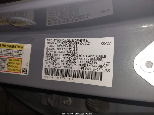 Honda Accord Sport 2.0t