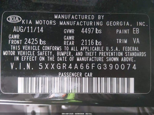 Kia Optima Sxl Turbo