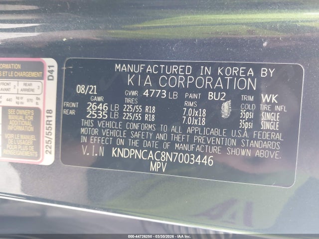 Kia Sportage Ex