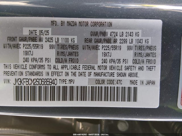 Mazda Cx 2.5 S Carbon Edition