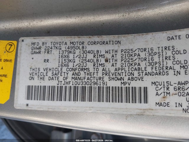 Lexus RX Base (a4)