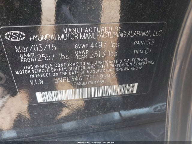 Hyundai SONATA Sport