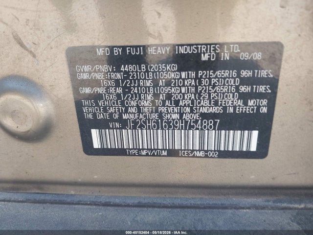 Subaru Forester 2.5x