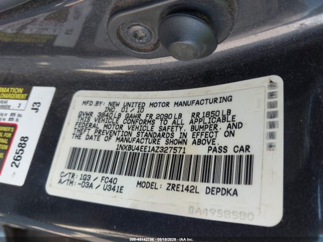Toyota Corolla Le