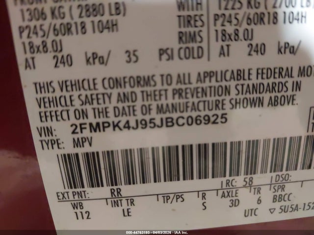 Ford Edge Sel