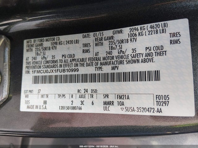 Ford Escape Titanium