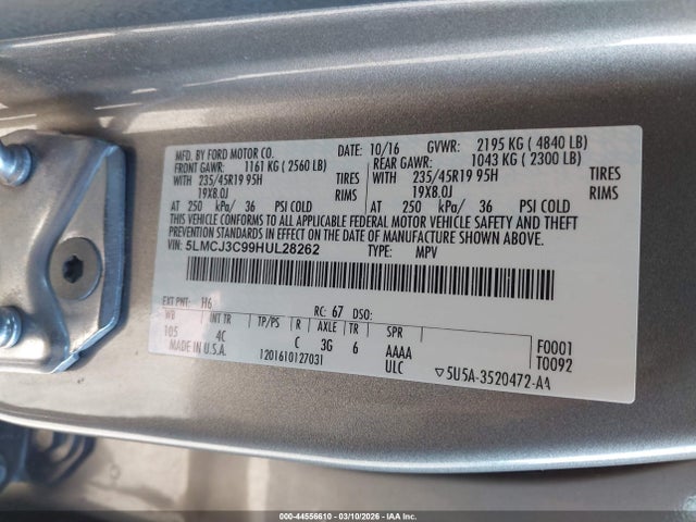 Lincoln MKC Reserve
