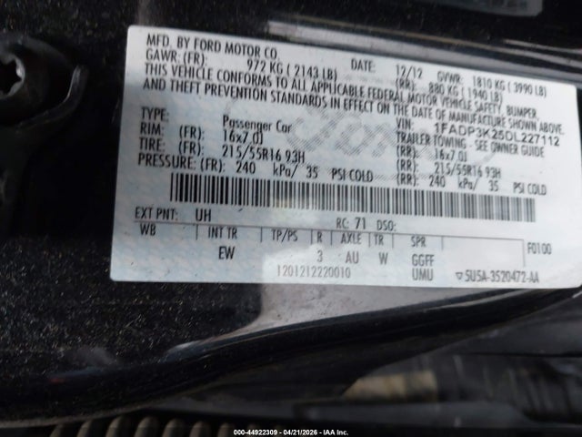 Ford Focus Se
