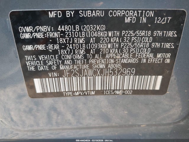 Subaru Forester 2.5i Touring