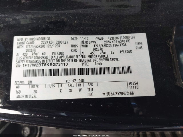 Ford F-250 Platinum