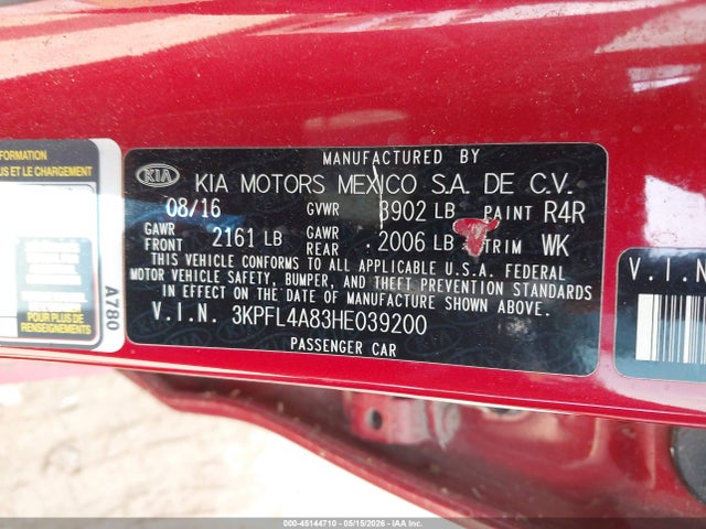 Kia Forte Ex