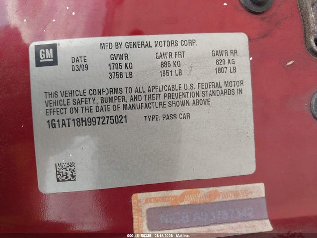 Chevrolet Cobalt Lt