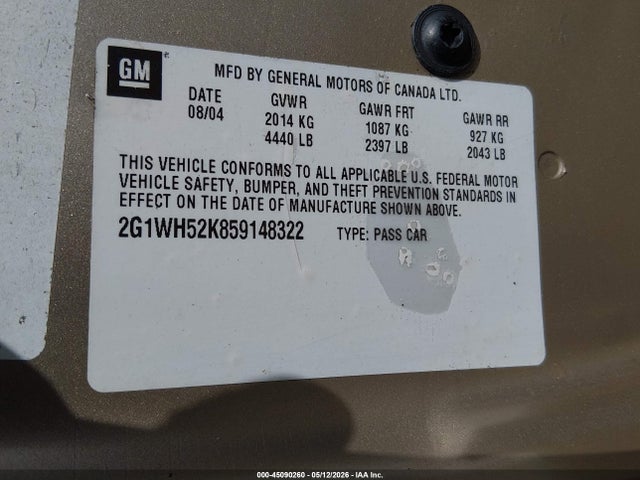 Chevrolet Impala Ls