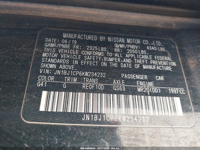 Nissan Rogue S