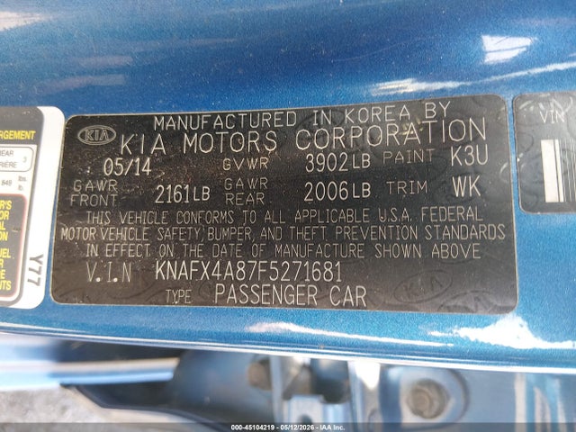 Kia Forte Ex