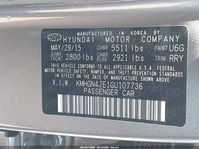 Hyundai Genesis 3.8